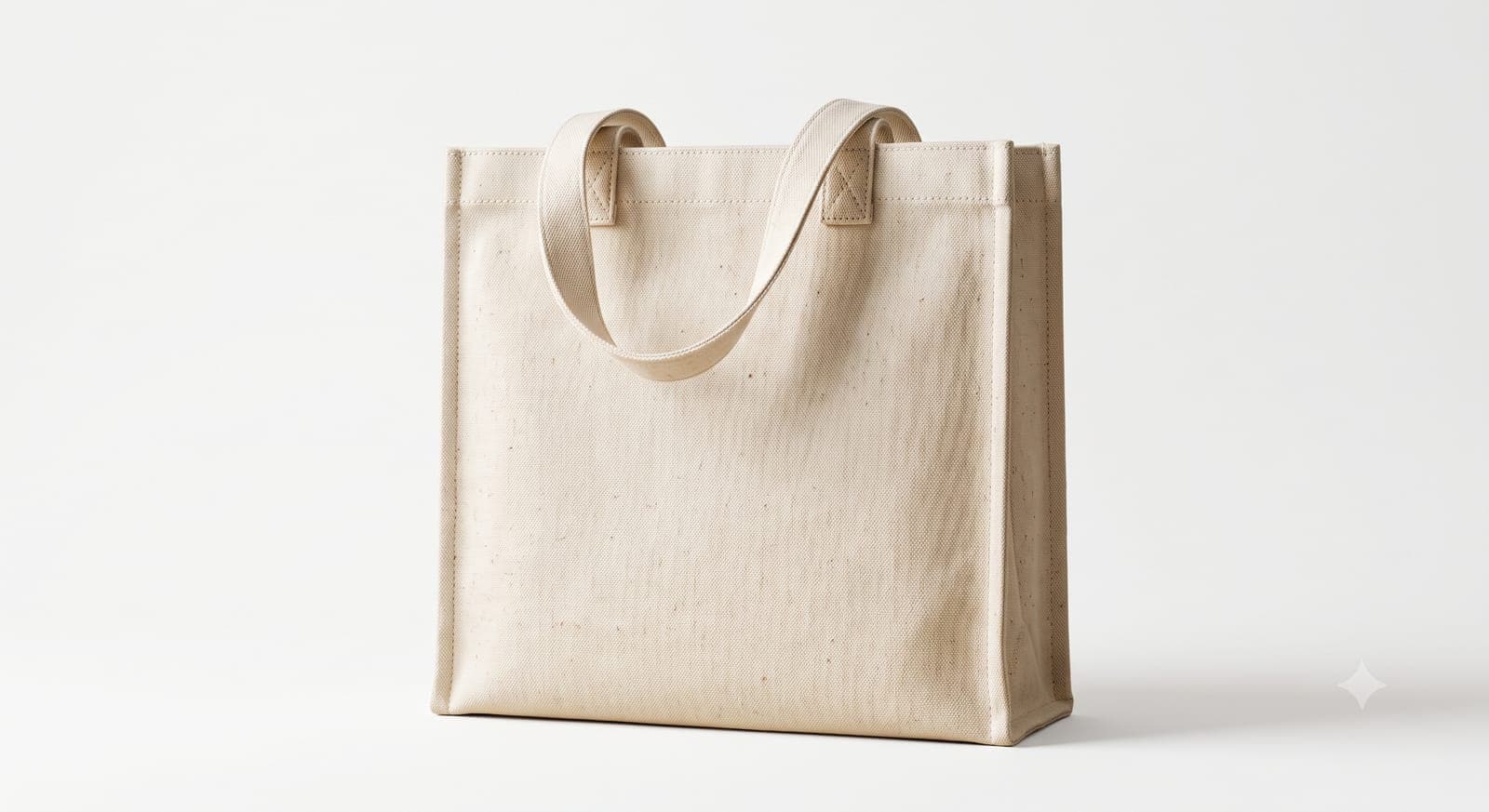Bag Printing — Natural cotton canvas tote bag ready for custom printing in Bhavani